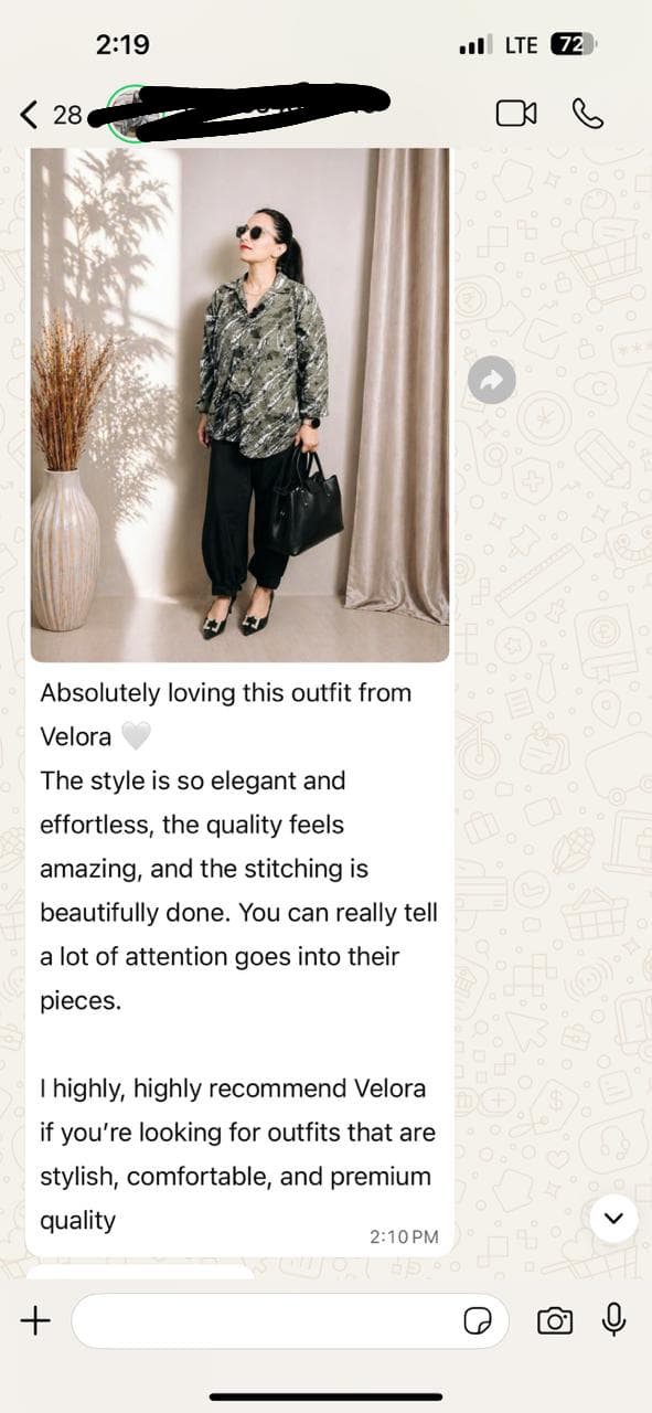 Customer review screenshot
