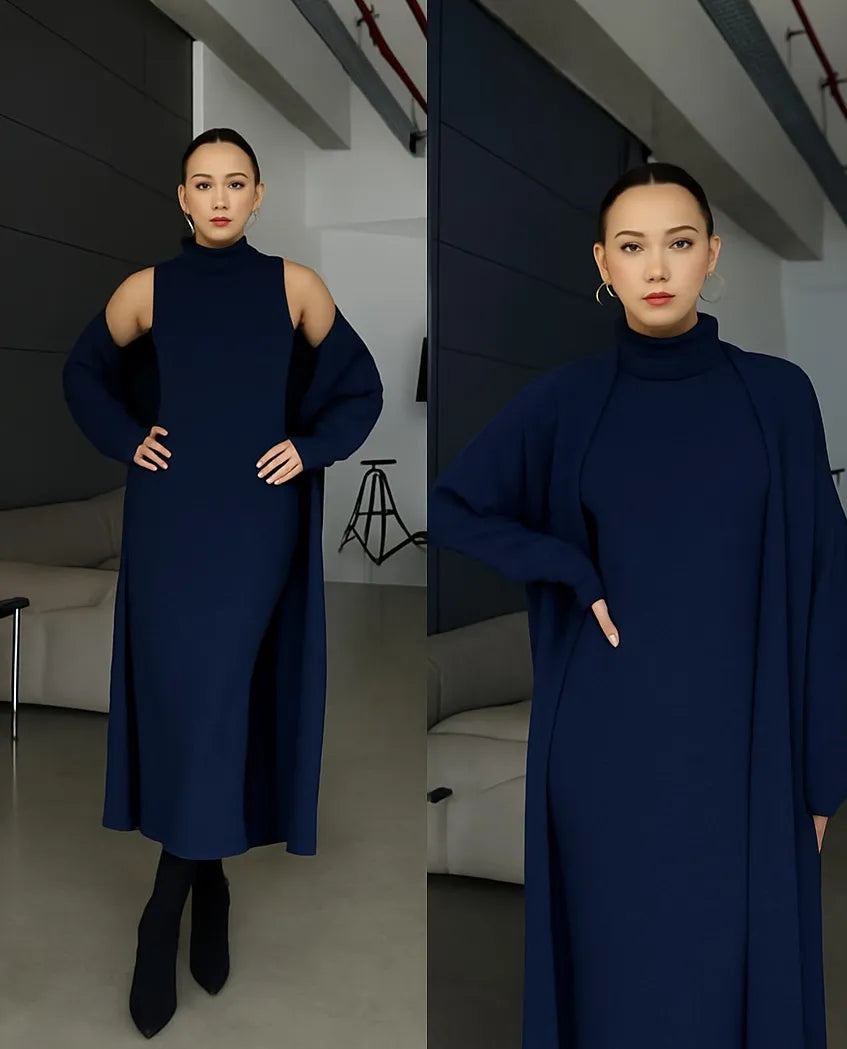 Shrug with Knitted Dress