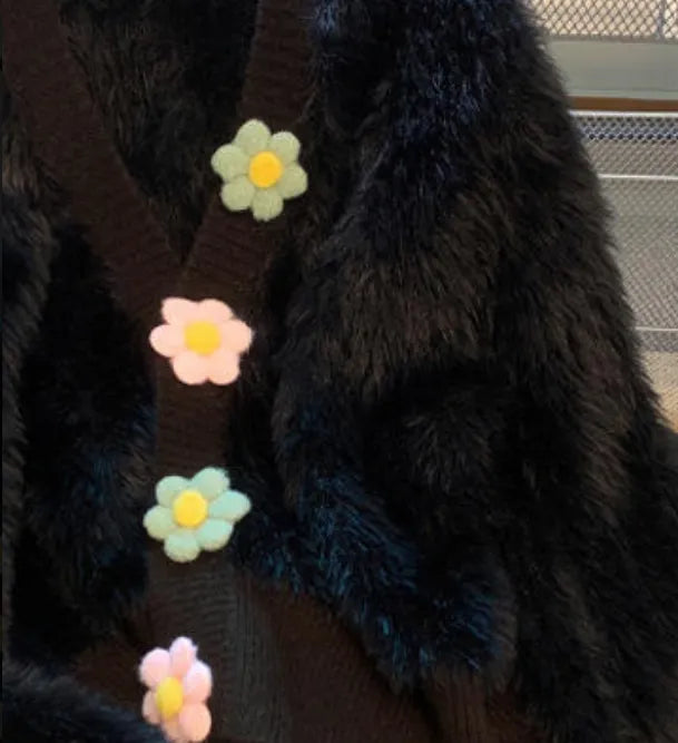 Crop length Cardigan