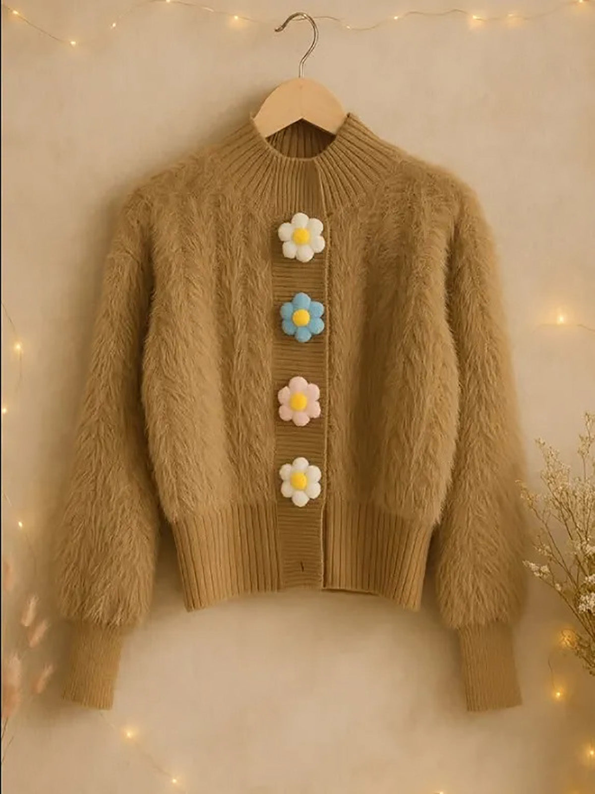 Crop length Cardigan