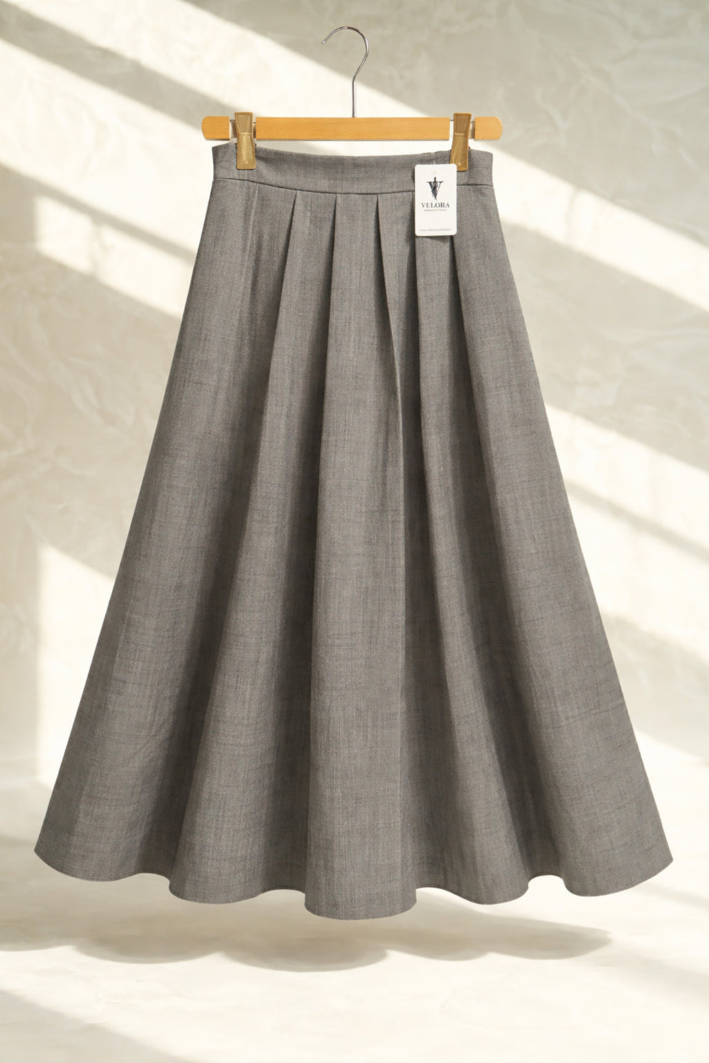 Velora Classic Pleated Skirt