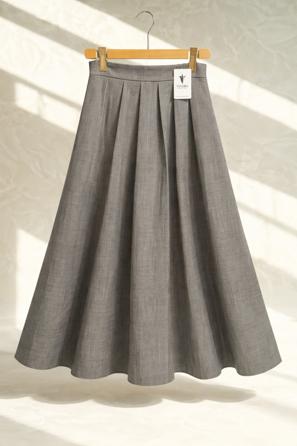 Velora Classic Pleated Skirt