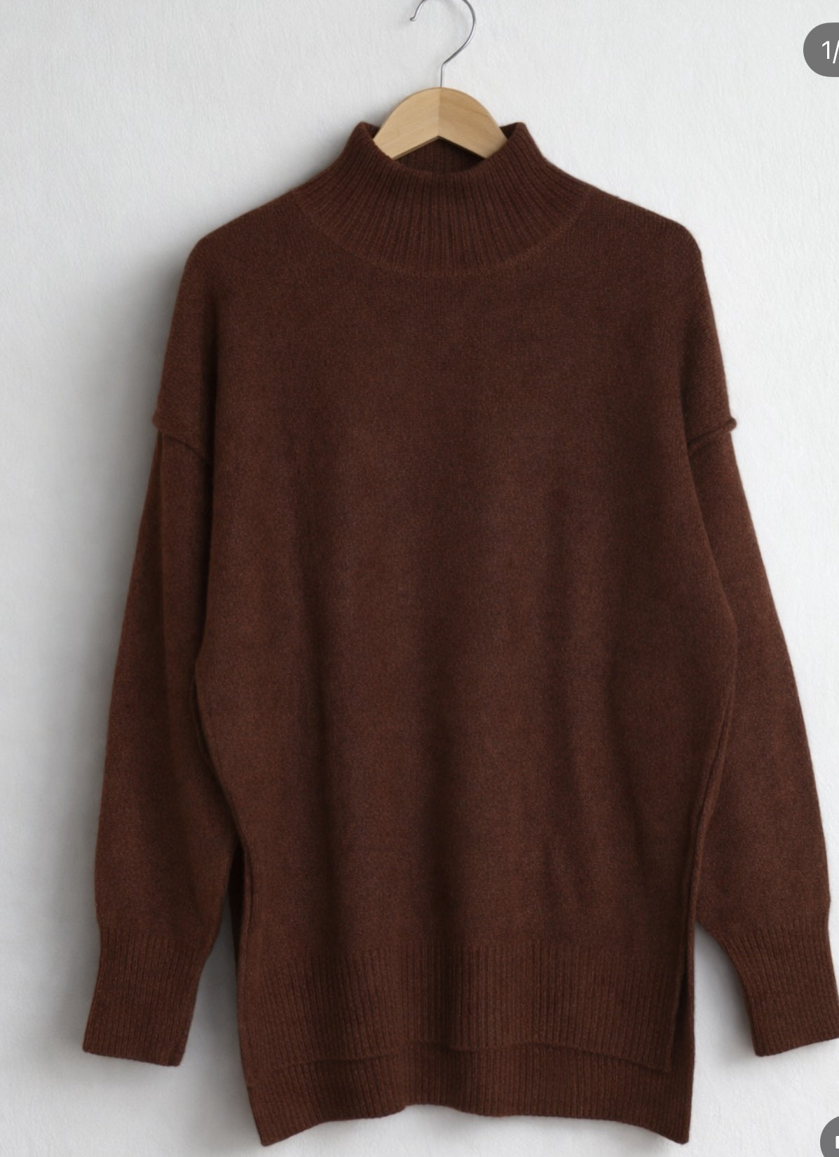 Winter Turtleneck Sweater and Wide Leg Pants