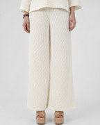 Bubble Crinkle White Pants