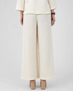 Bubble Crinkle White Pants