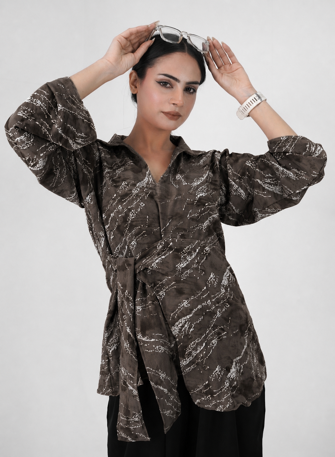 Serene Sand Knot Shirt