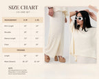 Bubble Crinkle White Pants