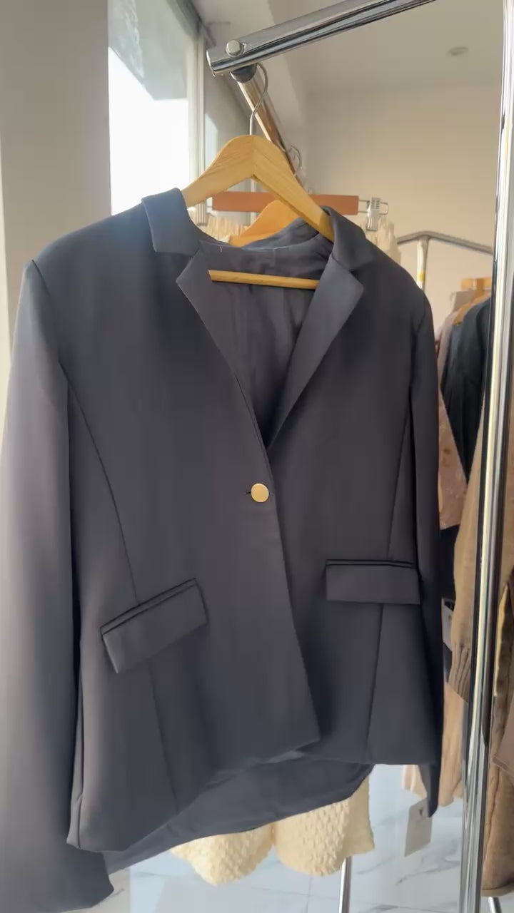 Cape Sleeve Blazer